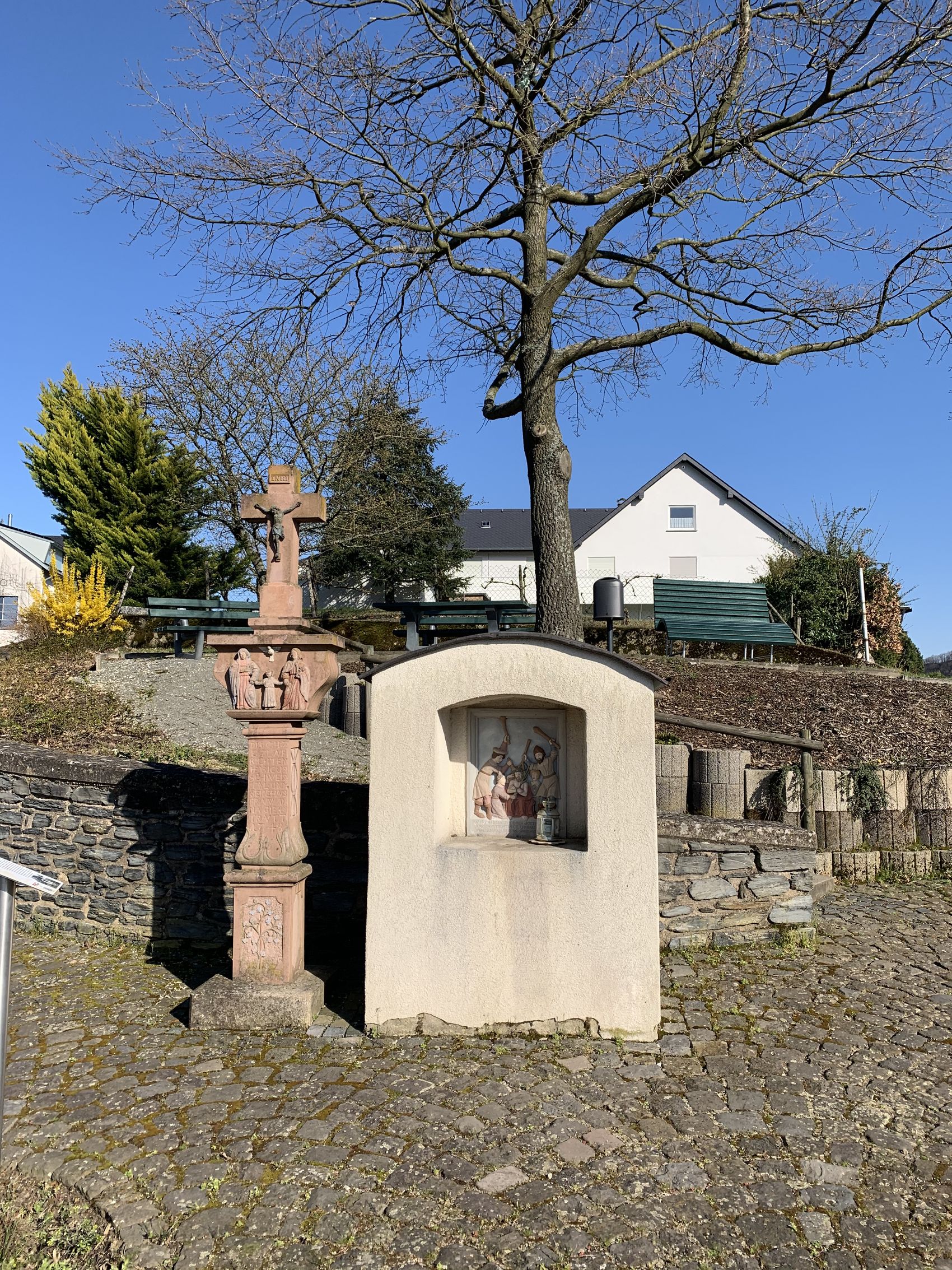 bildstock-wegekreuz-kinheim-ortsgemeinde Bildstock und Wegekreuz in der Ortsgemeinde Kinheim