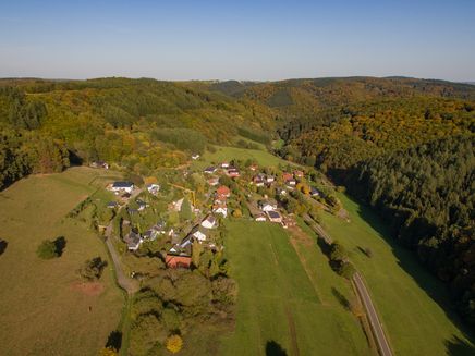 ortsansiht-diefenbach Ortsansicht von Diefenbach aus der Luft