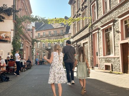 familienurlaub-innenstadt-traben-trarbach Spaziergang durch die Innenstadt von Traben-Trarbach mit der ganzen Familie